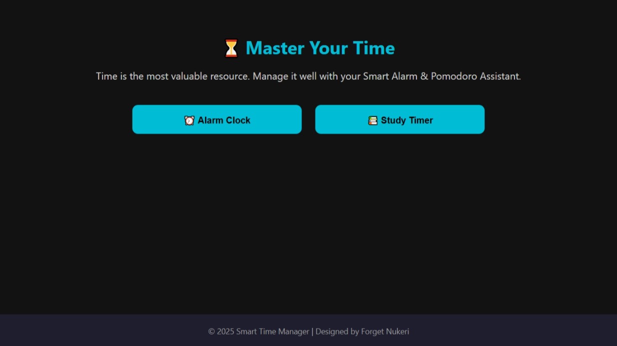 -Smart-Alarm-Pomodoro-Web-App